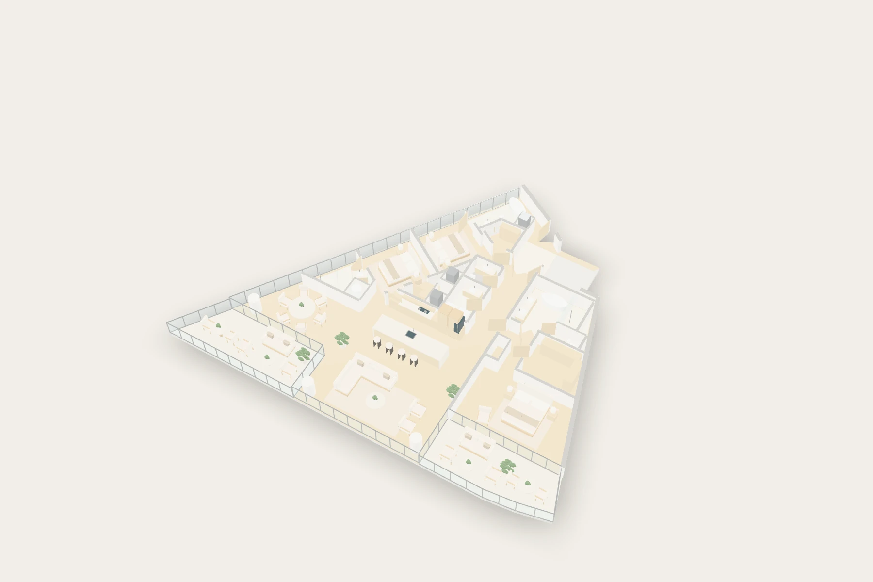 Interactive 3D floor plan of Shorecrest Residence 0704